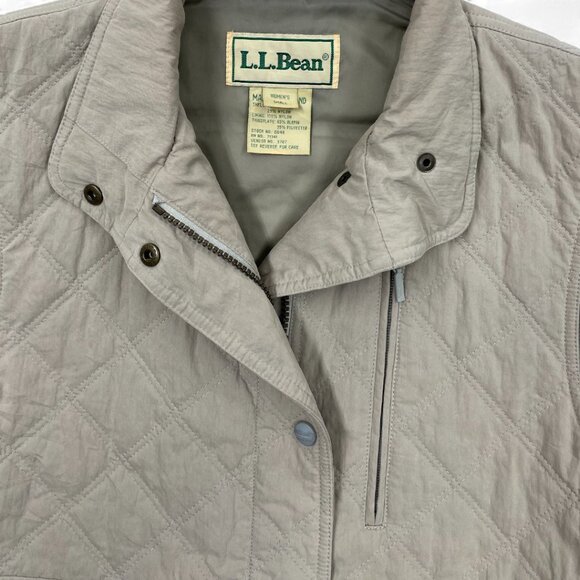 L.L. Bean Quilted Thinsulate Insulated Vest Jacket Women's Small - Picture 3 of 10